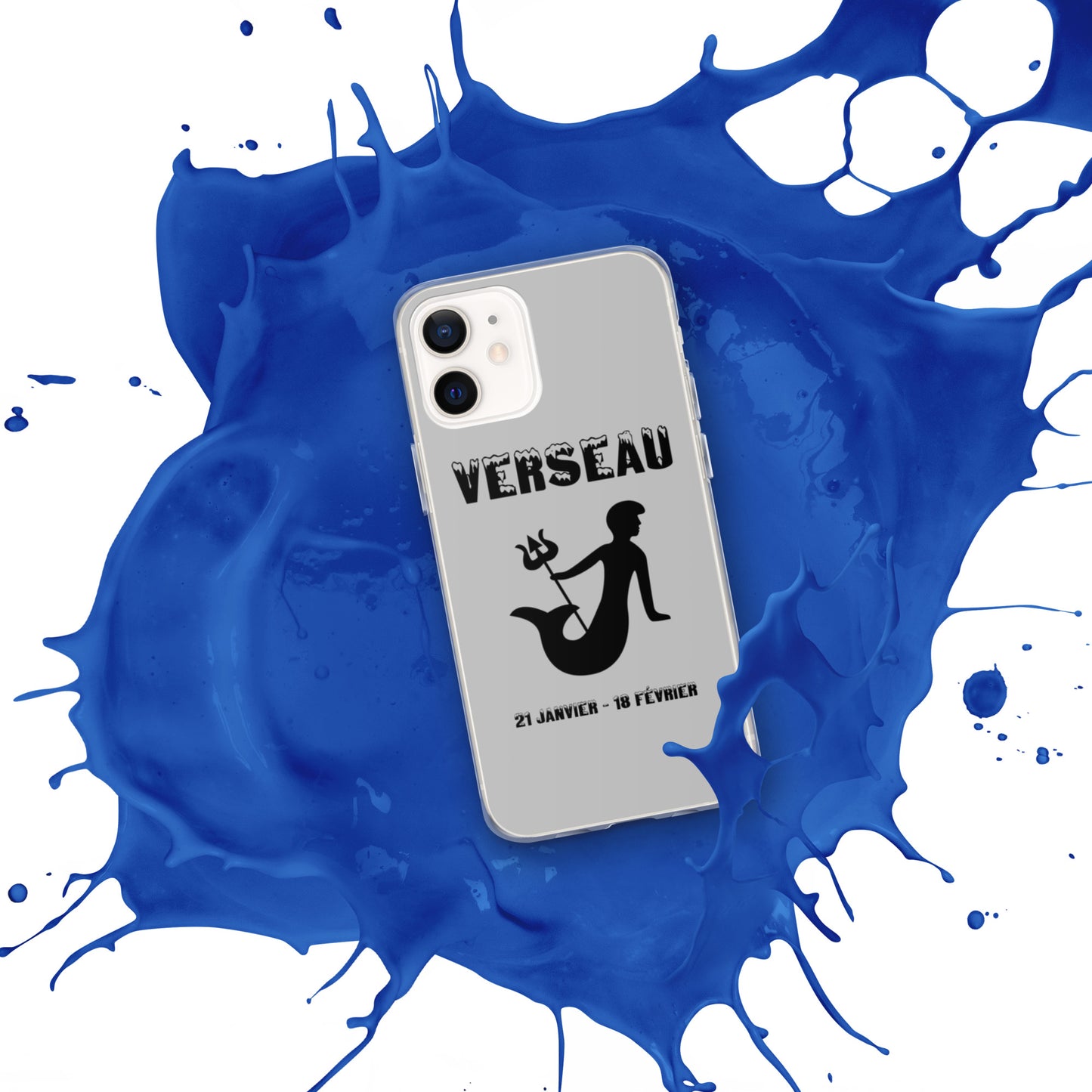 Coque pour iPhone 12-14 - Signe Astro Verseau