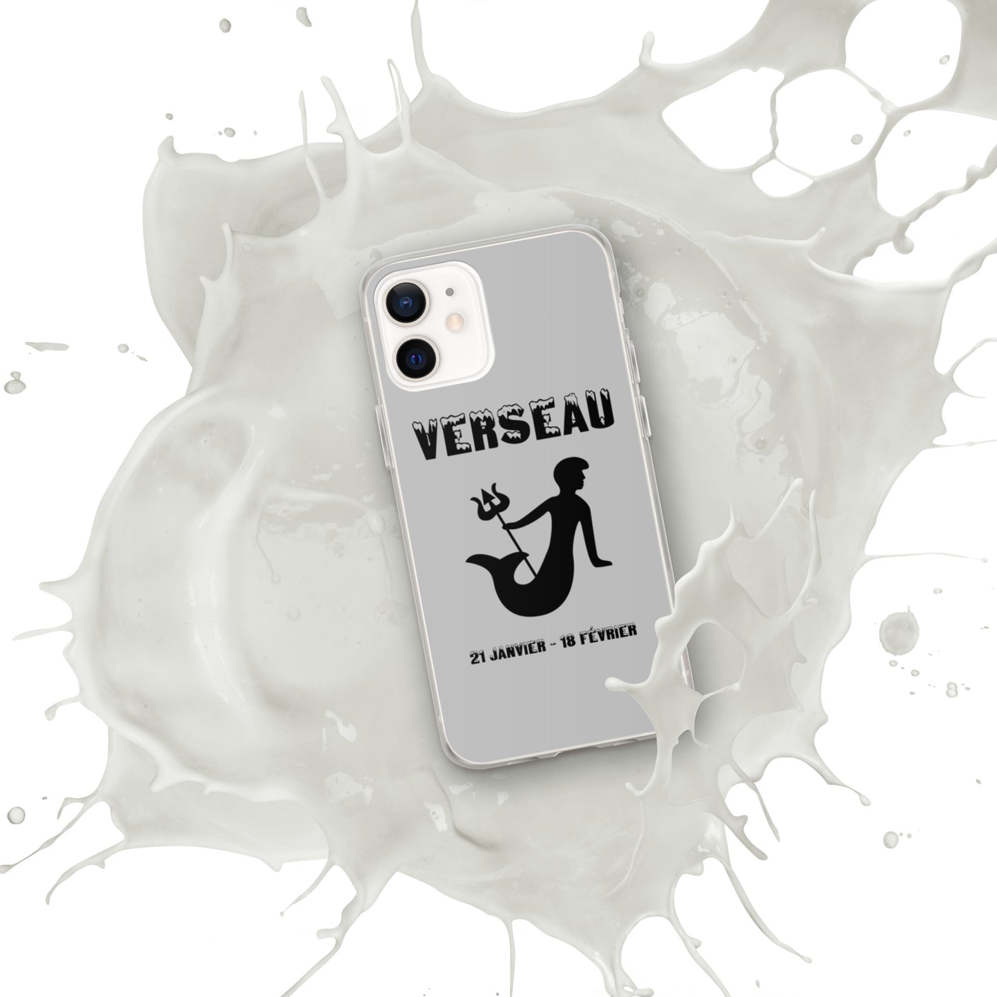 Coque pour iPhone 12-14 - Signe Astro Verseau