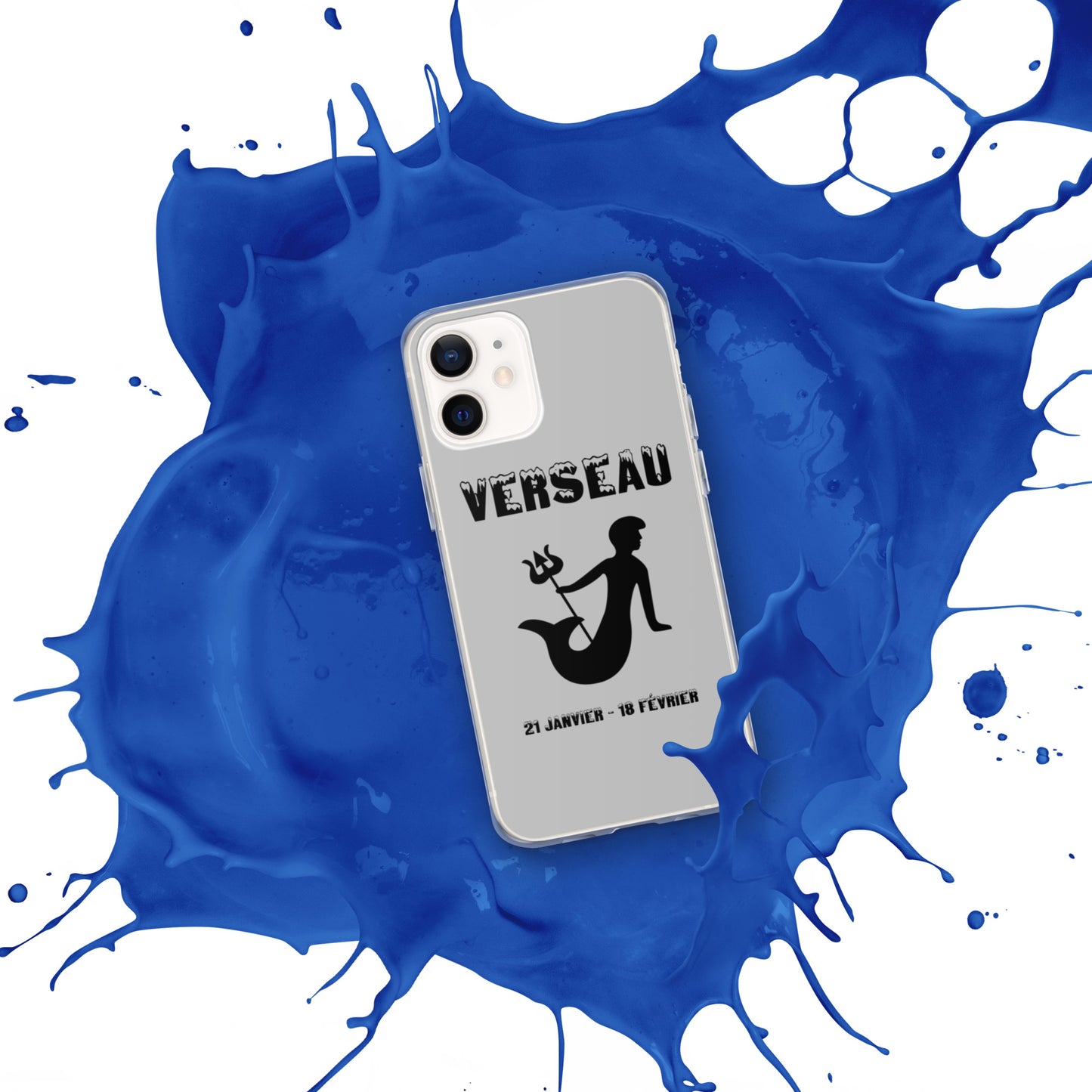 Coque pour iPhone 12-14 - Signe Astro Verseau