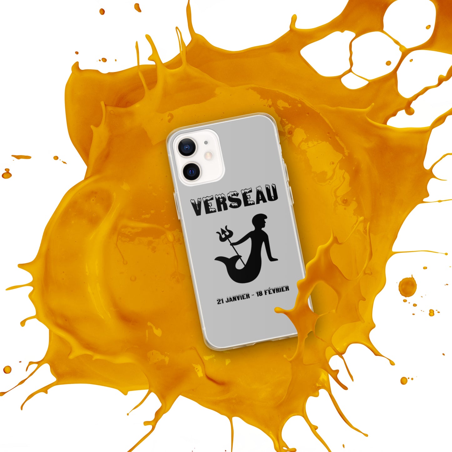 Coque pour iPhone 12-14 - Signe Astro Verseau