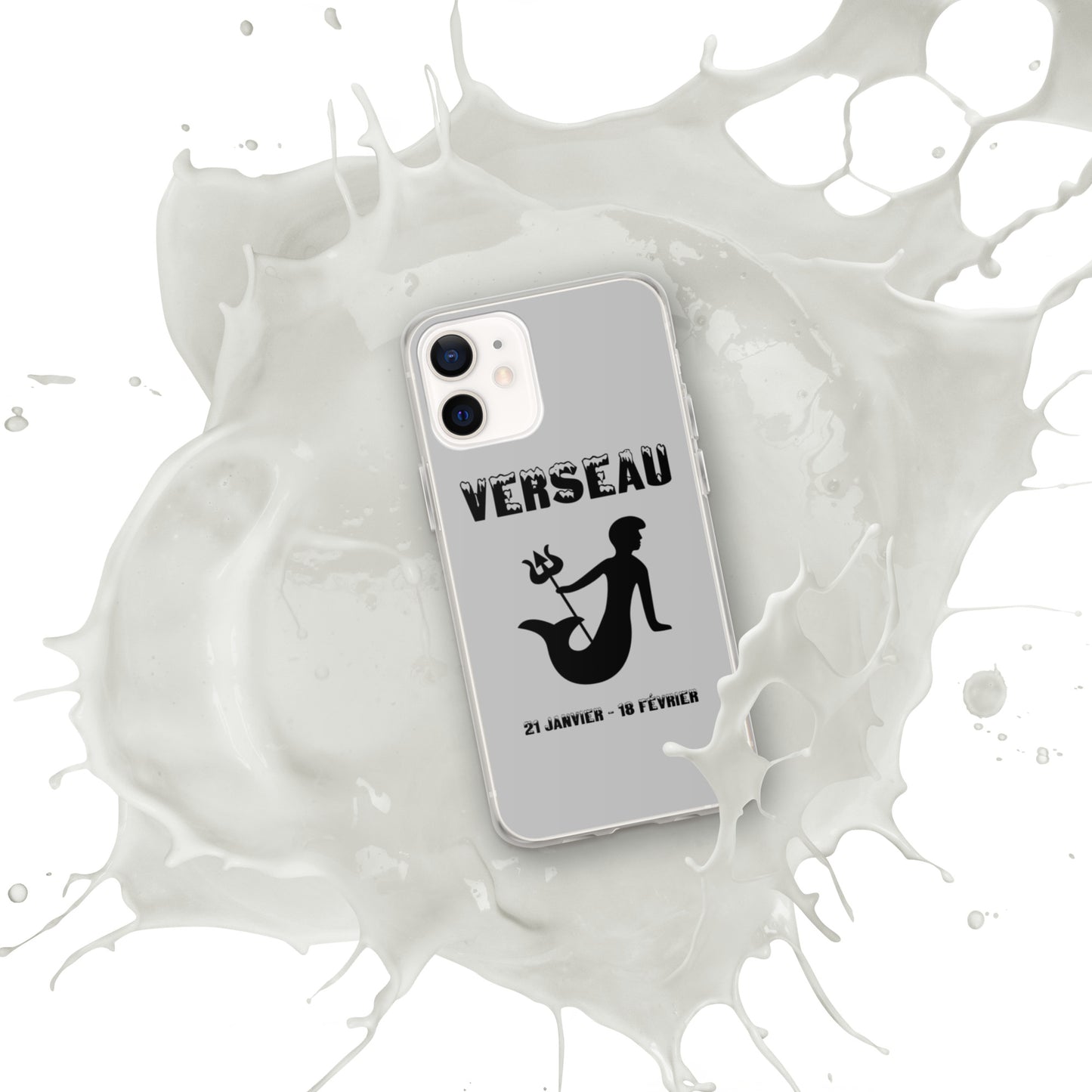 Coque pour iPhone 12-14 - Signe Astro Verseau