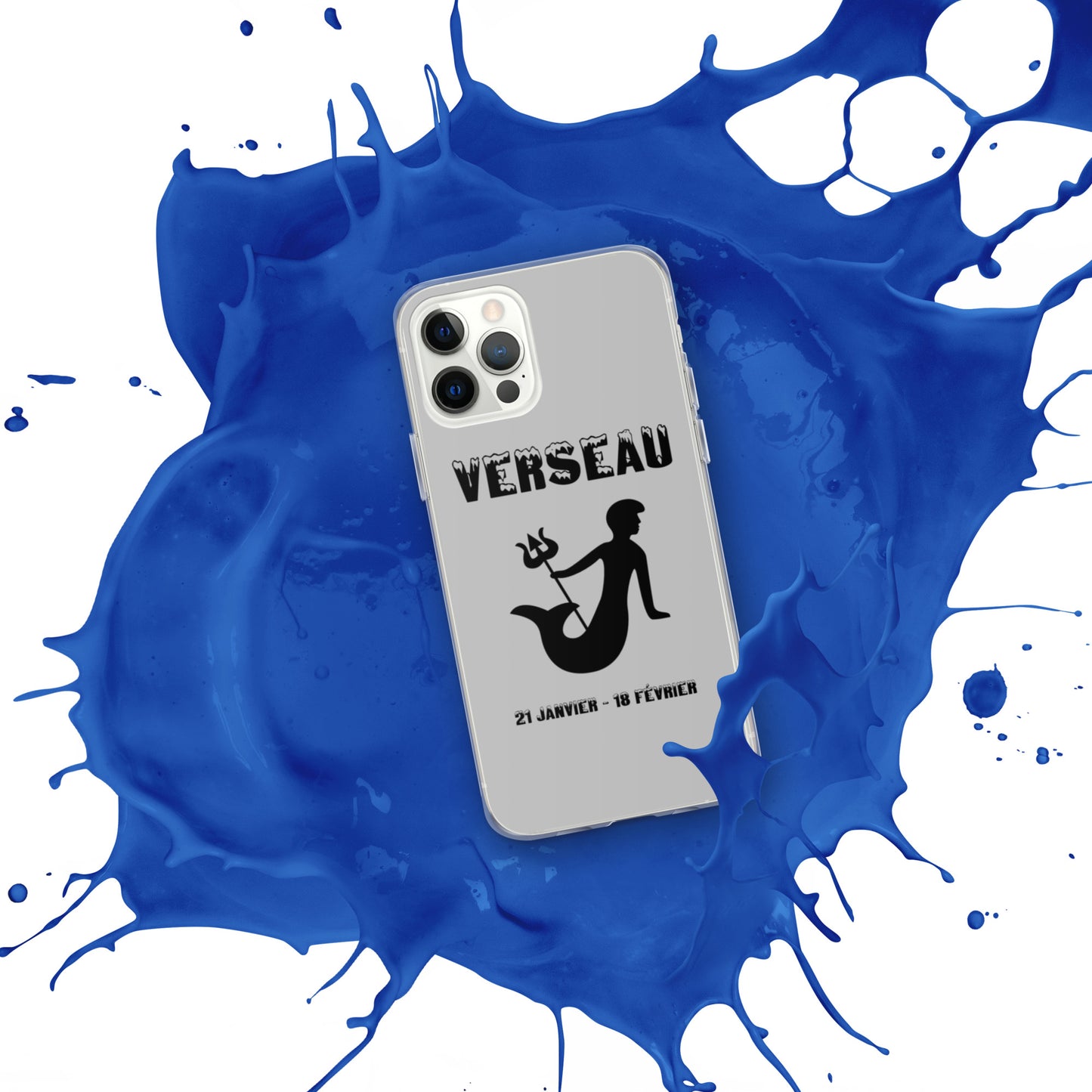 Coque pour iPhone 12-14 - Signe Astro Verseau