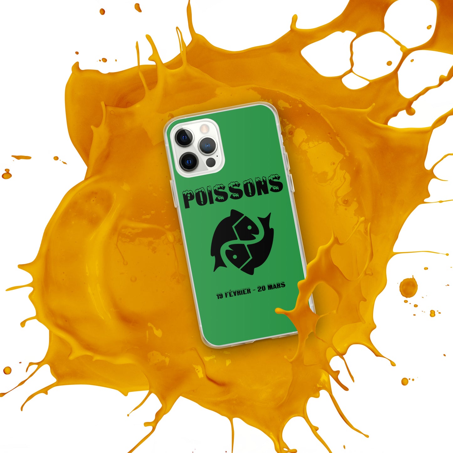 Coque pour iPhone 12-14 - Signe Astro Poissons