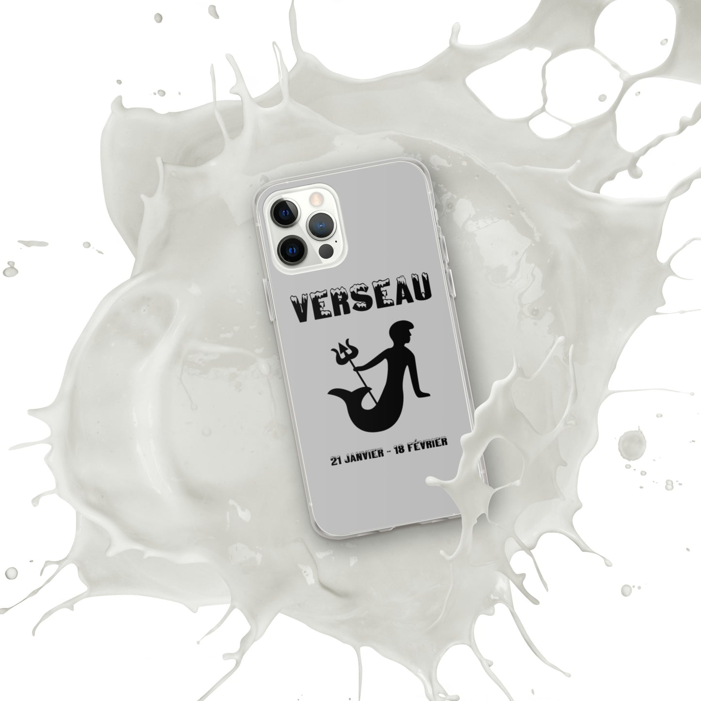 Coque pour iPhone 12-14 - Signe Astro Verseau