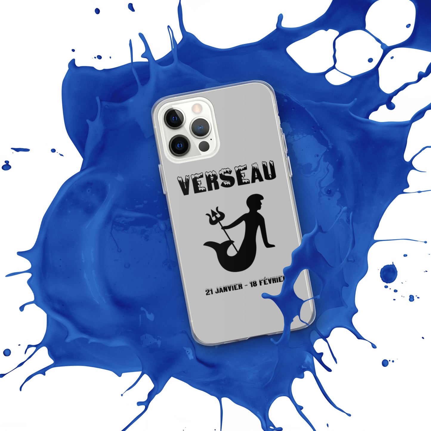Coque pour iPhone 12-14 - Signe Astro Verseau