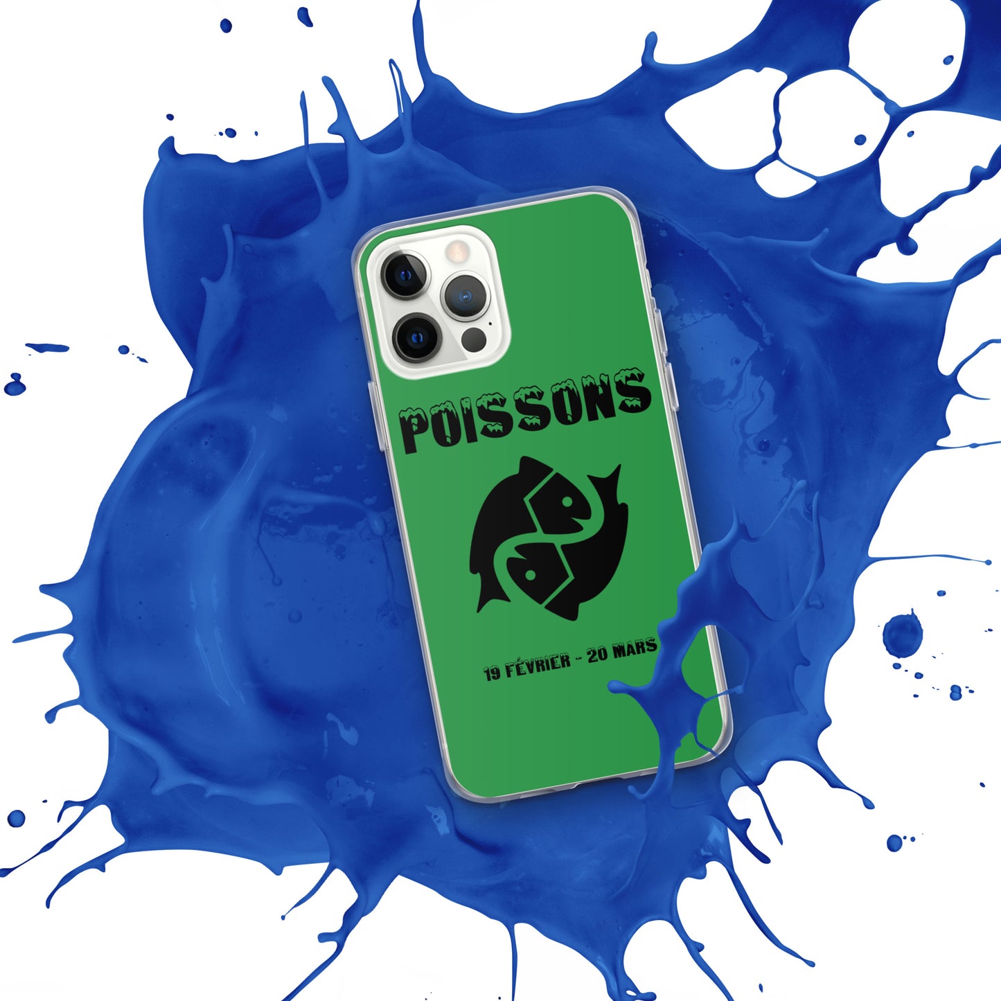 Coque pour iPhone 12-14 - Signe Astro Poissons
