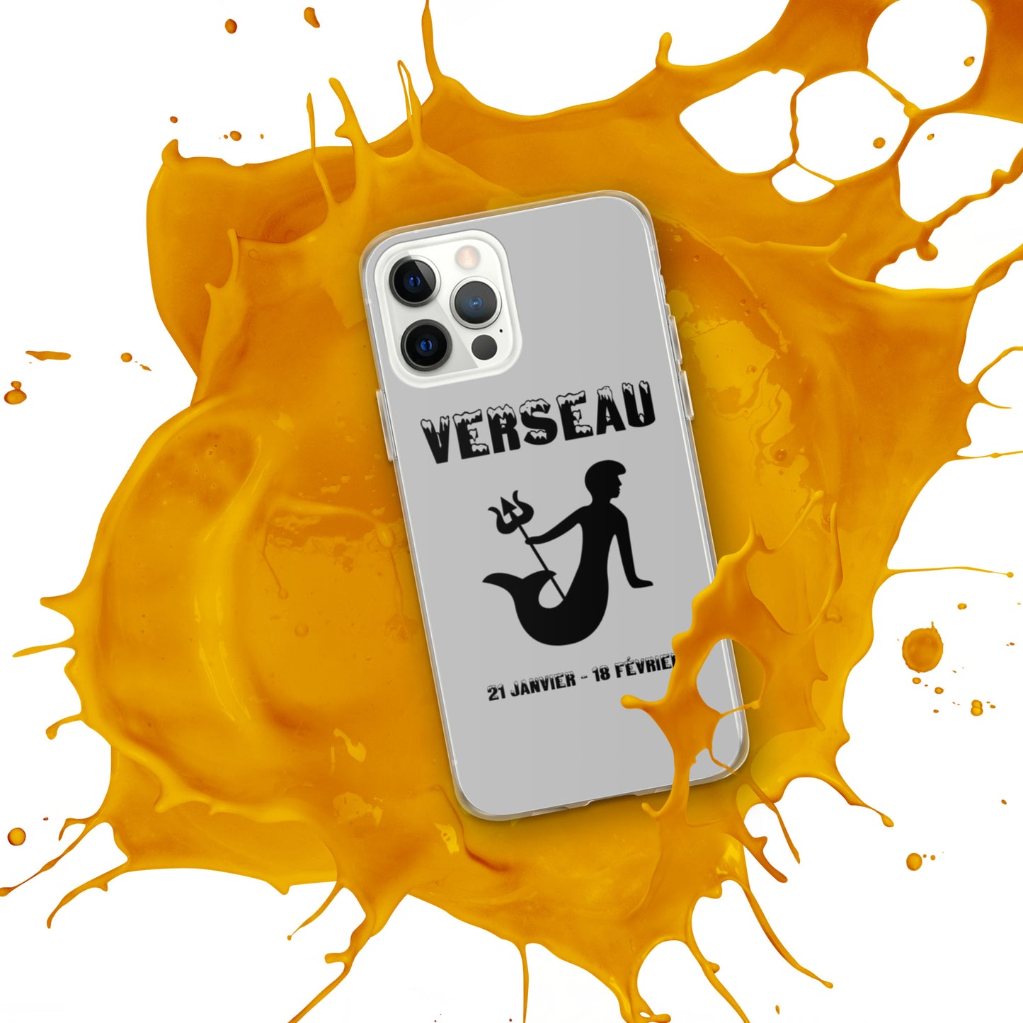 Coque pour iPhone 12-14 - Signe Astro Verseau