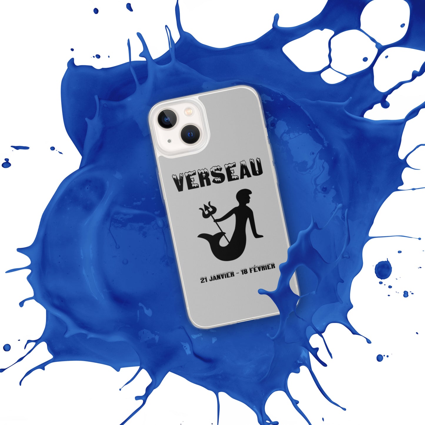 Coque pour iPhone 12-14 - Signe Astro Verseau