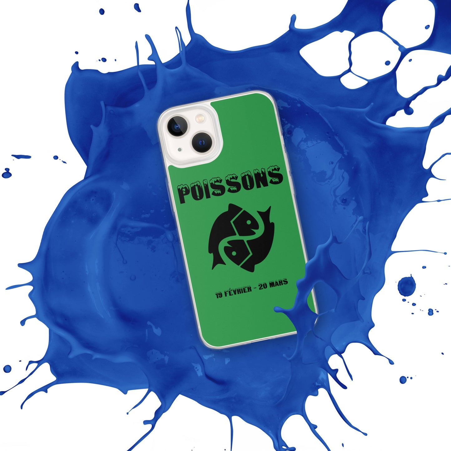 Coque pour iPhone 12-14 - Signe Astro Poissons