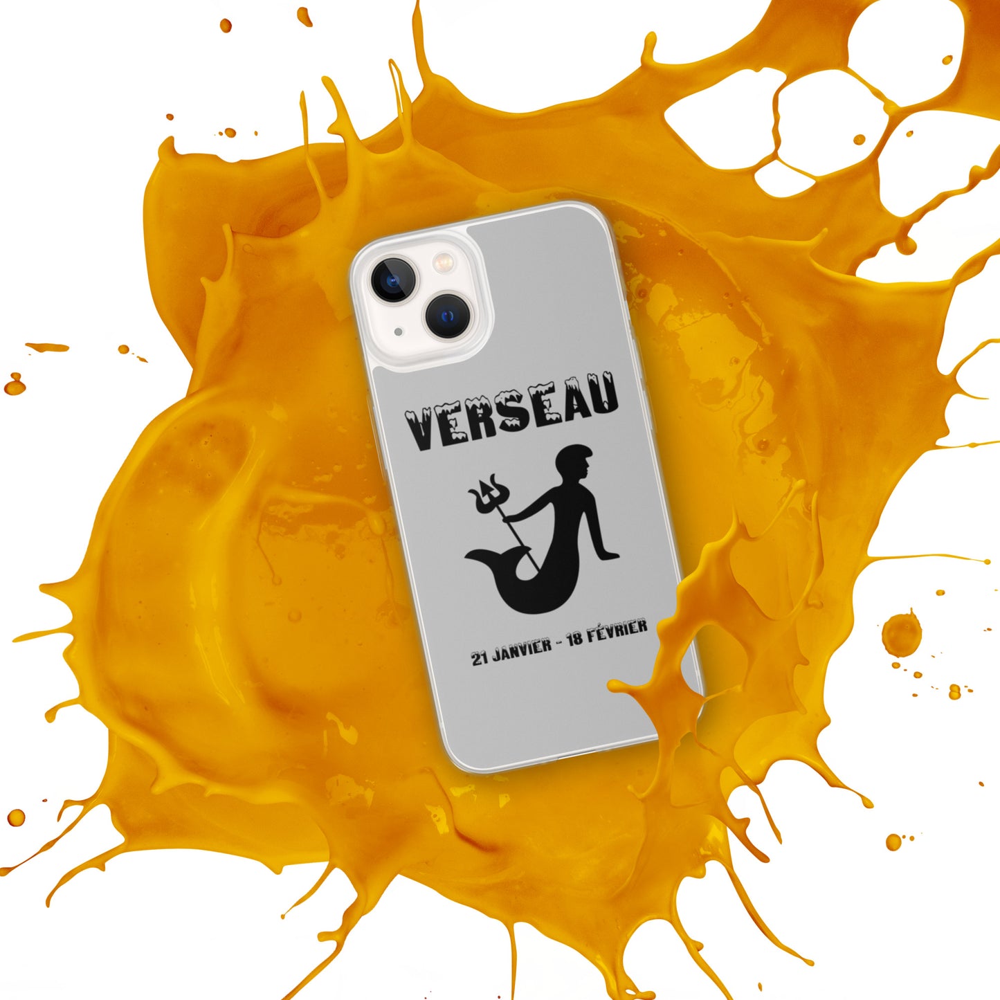 Coque pour iPhone 12-14 - Signe Astro Verseau