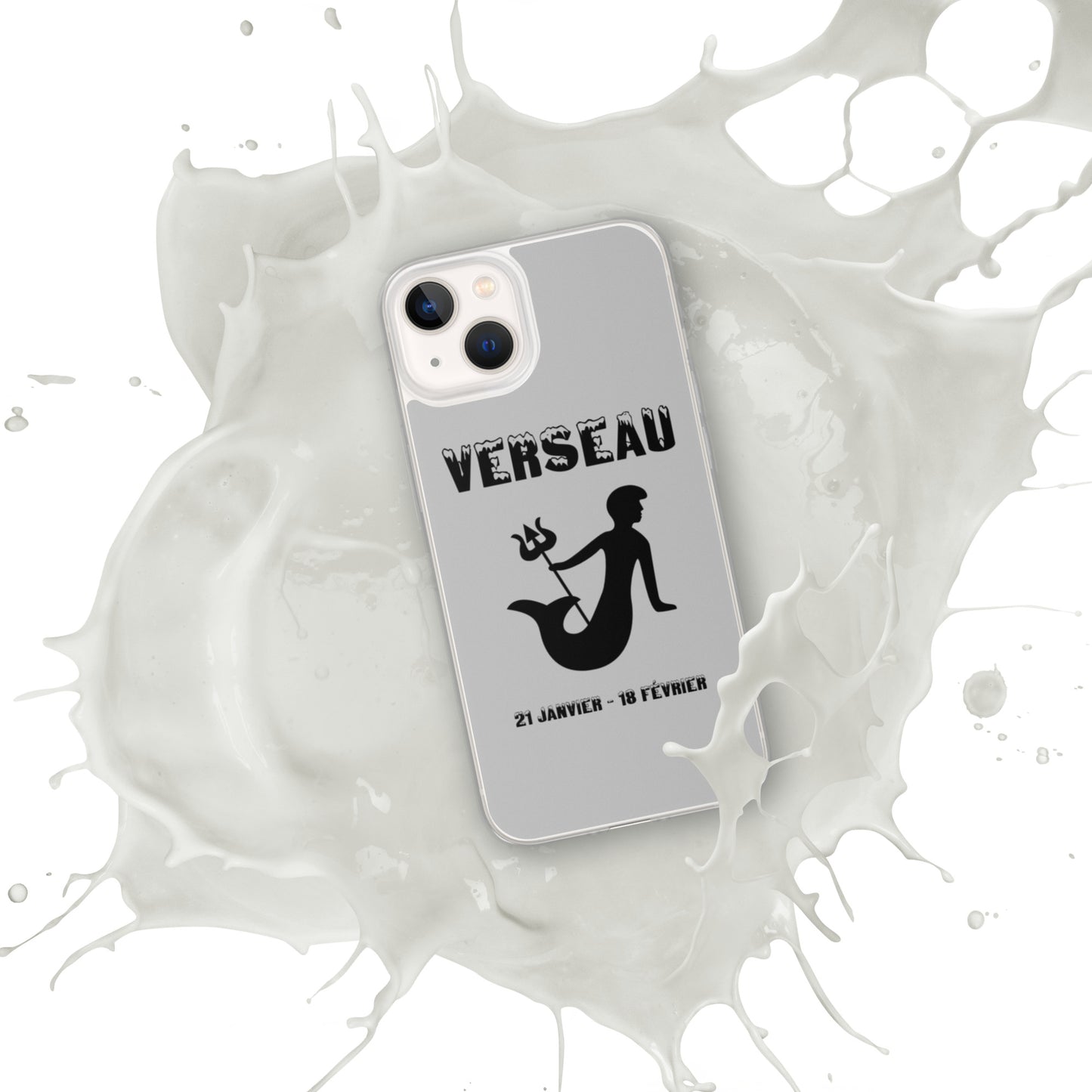 Coque pour iPhone 12-14 - Signe Astro Verseau