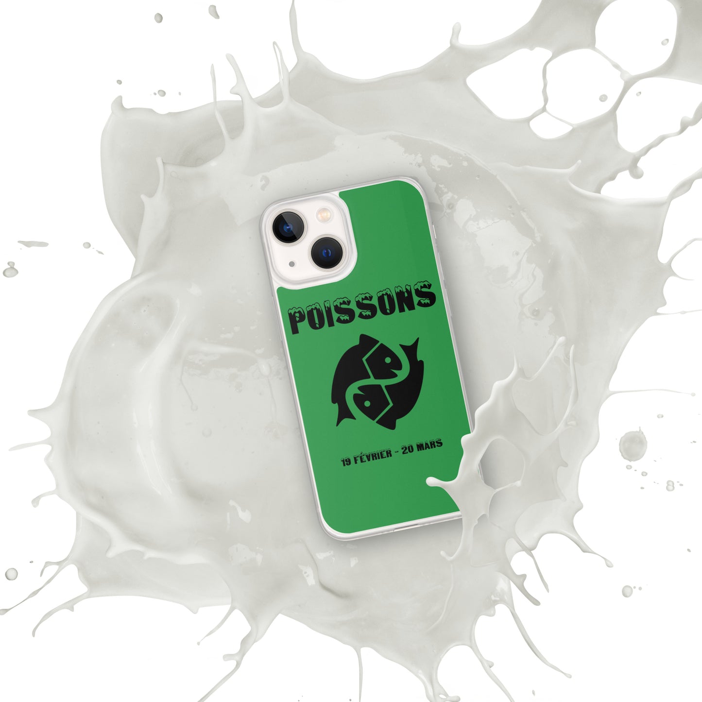 Coque pour iPhone 12-14 - Signe Astro Poissons