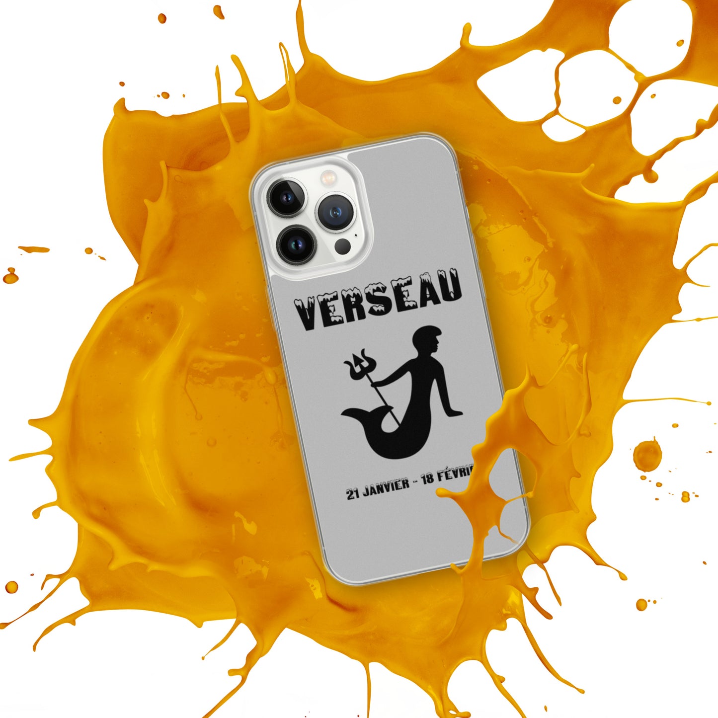 Coque pour iPhone 12-14 - Signe Astro Verseau