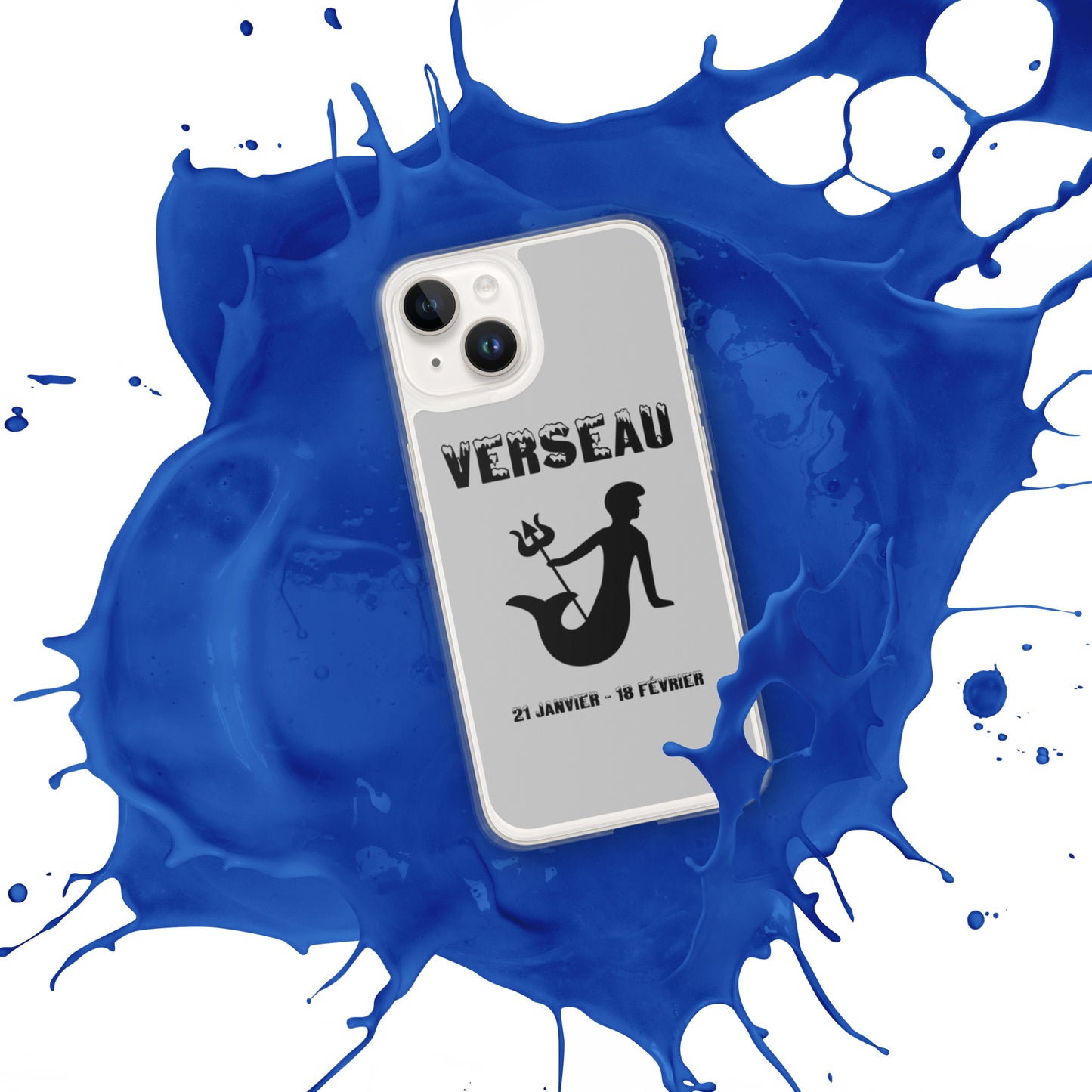 Coque pour iPhone 12-14 - Signe Astro Verseau