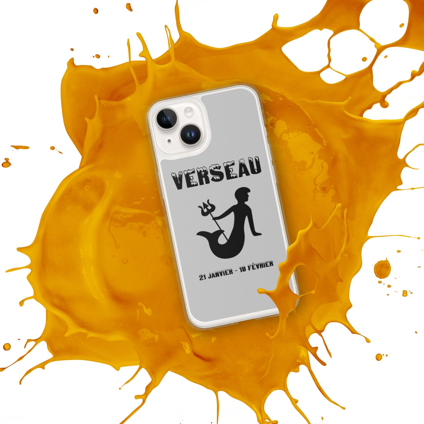 Coque pour iPhone 12-14 - Signe Astro Verseau