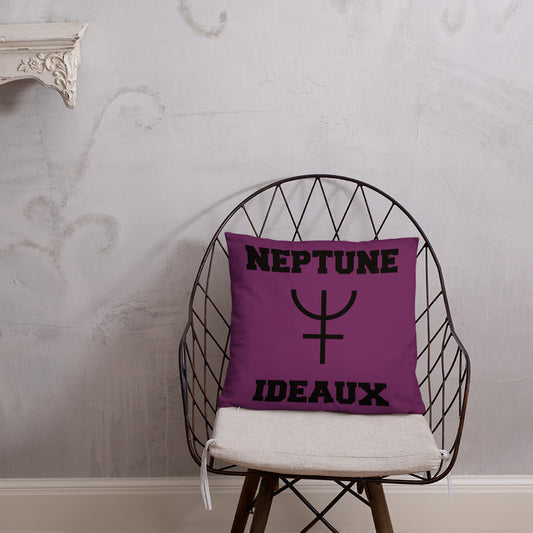 Coussin de décoration intérieure - Planète Neptune