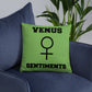 Coussin de décoration intérieure - Planète Vénus