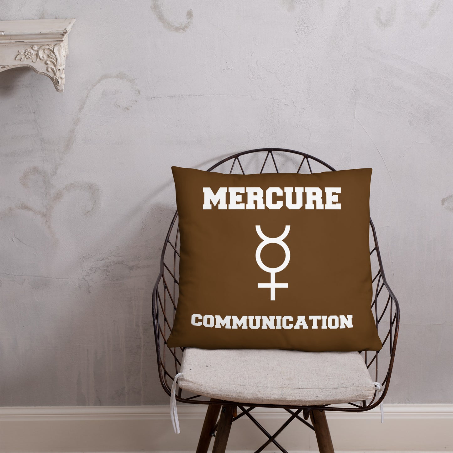 Coussin de décoration intérieure  - Planète Mercure