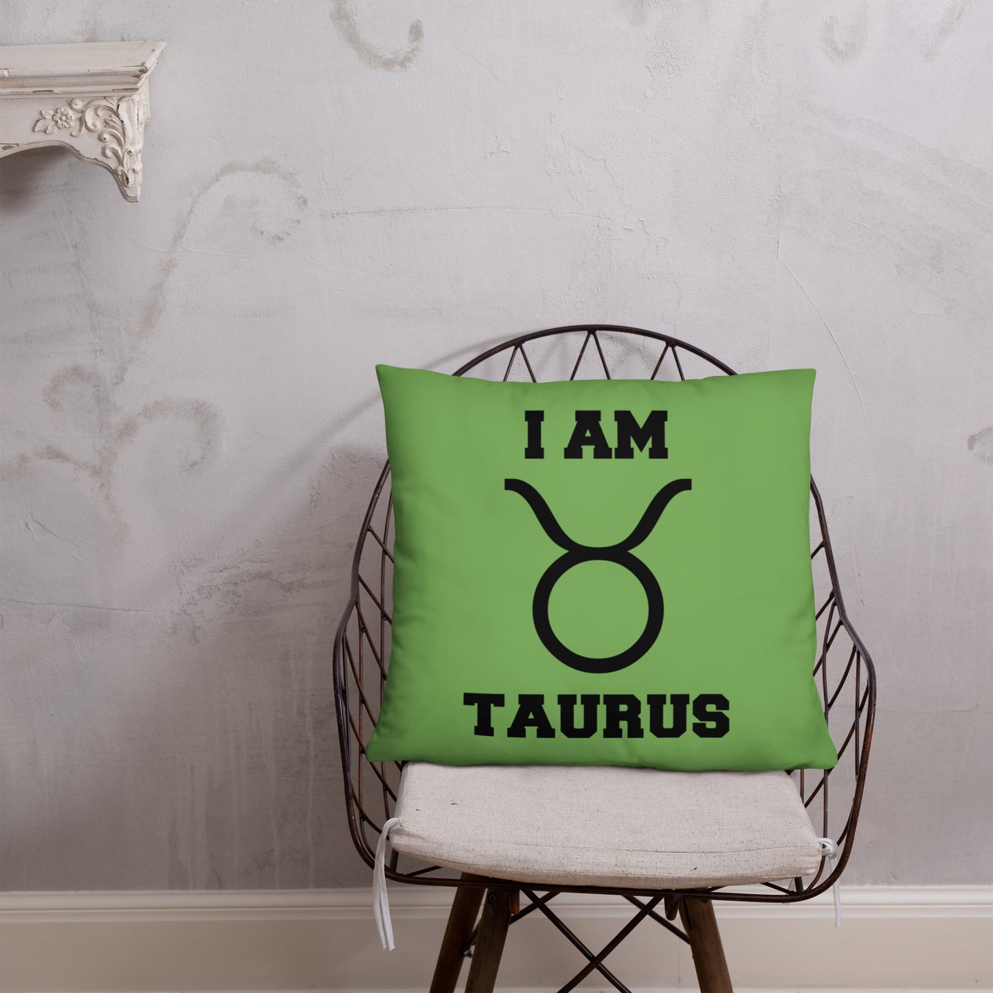 Coussin de décoration intérieure - Signe Astro Taureau