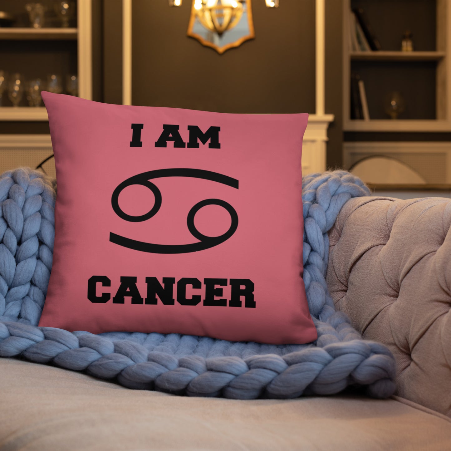 Coussin de décoration intérieure - Signe Astro Cancer