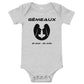 Body à manches courtes bébé - Signe Astro Gémeaux
