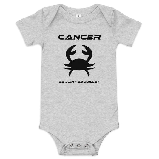 Body à manches courtes bébé - Signe Astro Cancer
