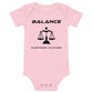 Body à manches courtes bébé - Signe Astro Balance