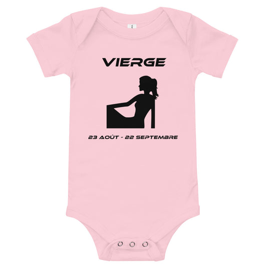 Body à manches courtes bébé - Signe Astro Vierge