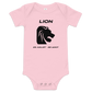 Body à manches courtes bébé - Signe Astro Lion