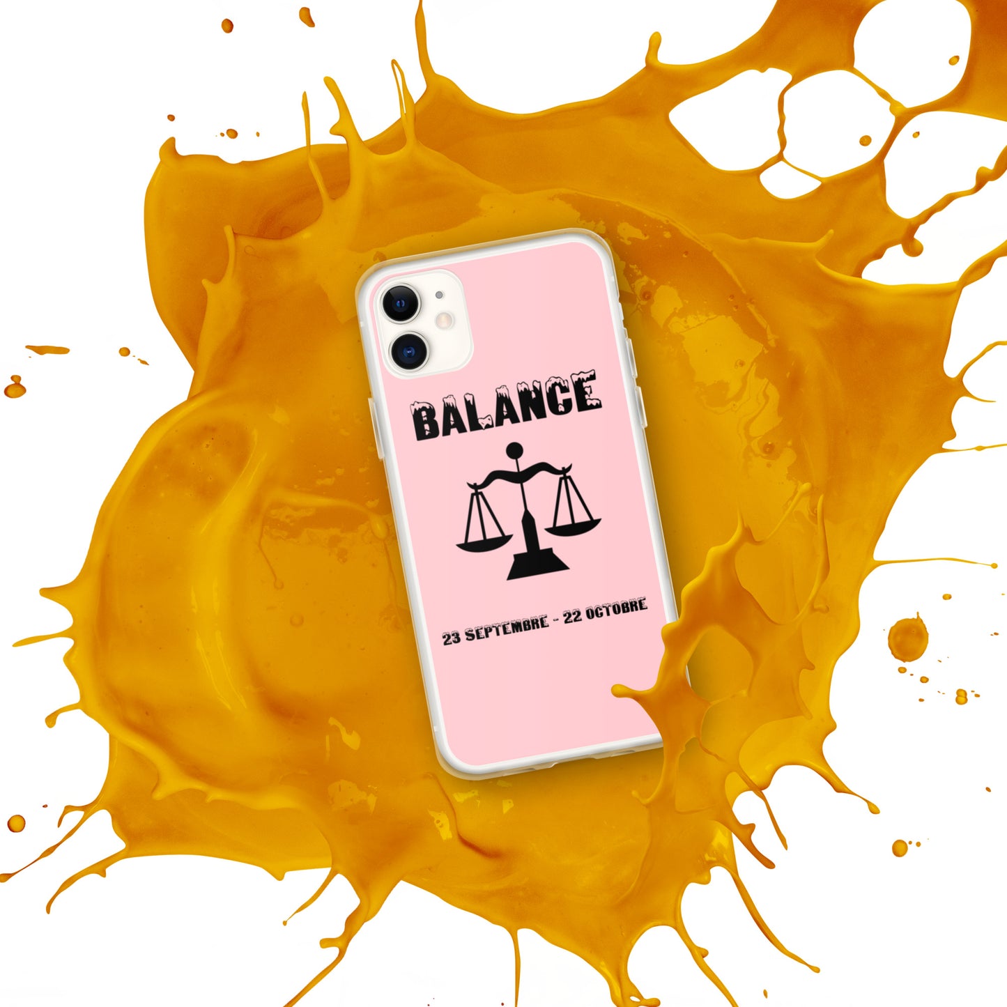 Coque pour iPhone 11-X/XS/XR - Signe Astro Balance