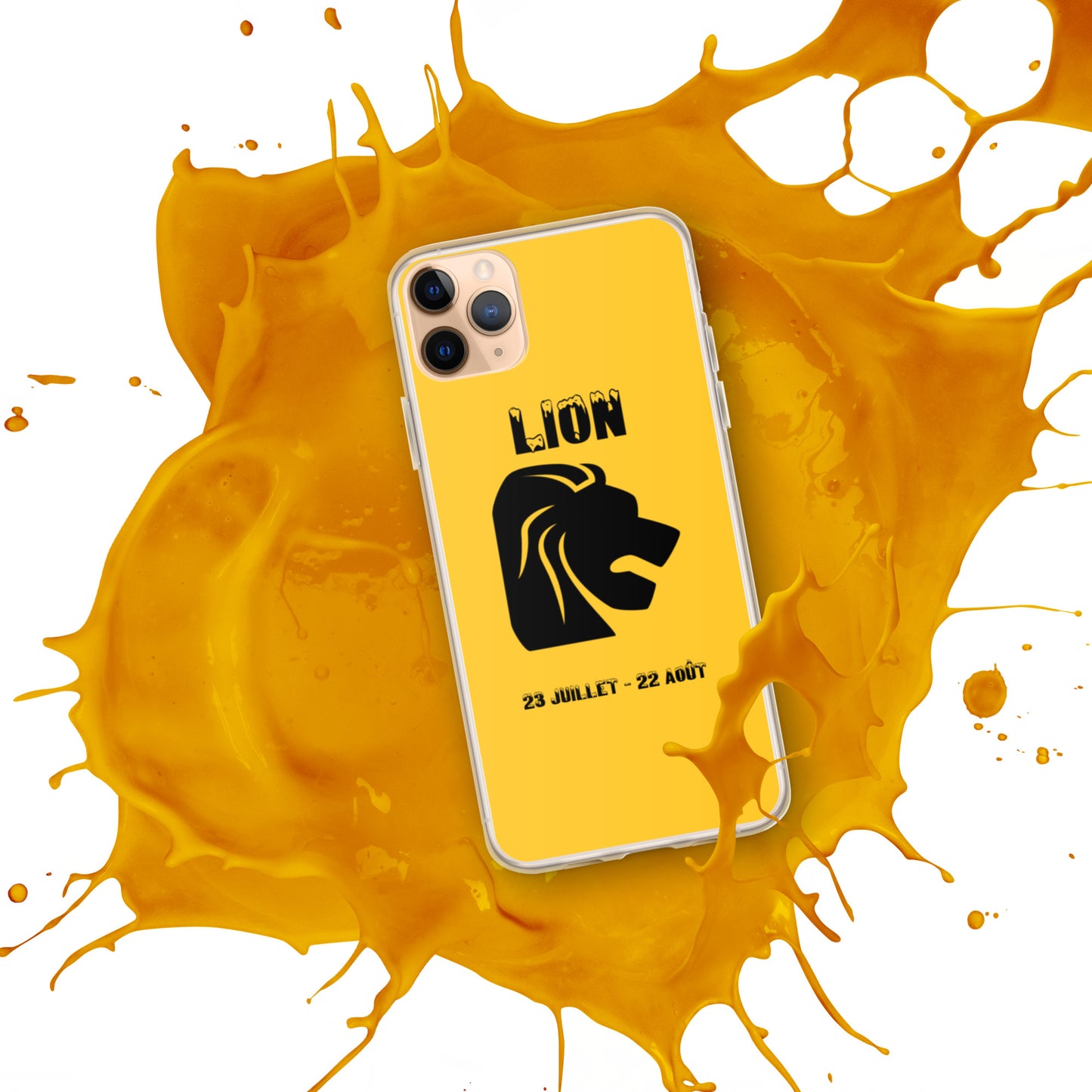 Coque pour iPhone 11-X/XS/XR - Signe Astro Lion