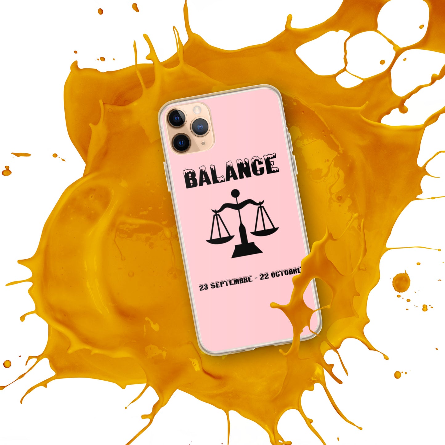 Coque pour iPhone 11-X/XS/XR - Signe Astro Balance