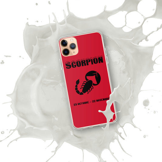 Coque pour iPhone 11-X/XS/XR - Signe Astro Scorpion