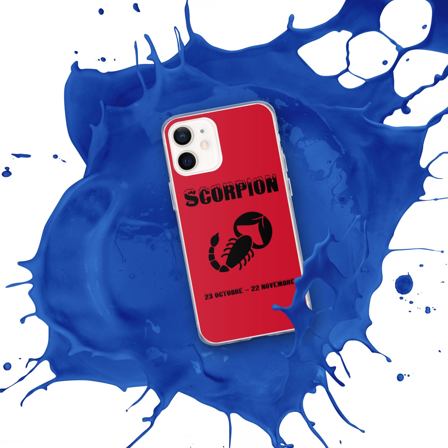 Coque pour iPhone 12-14 - Signe Astro Scorpion