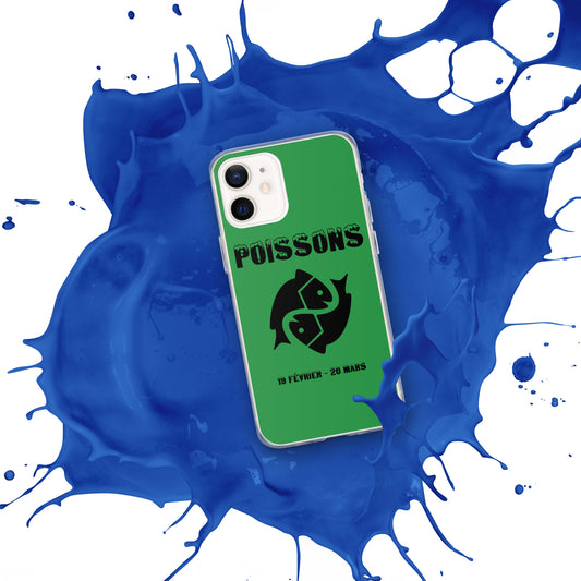 Coque pour iPhone 12-14 - Signe Astro Poissons