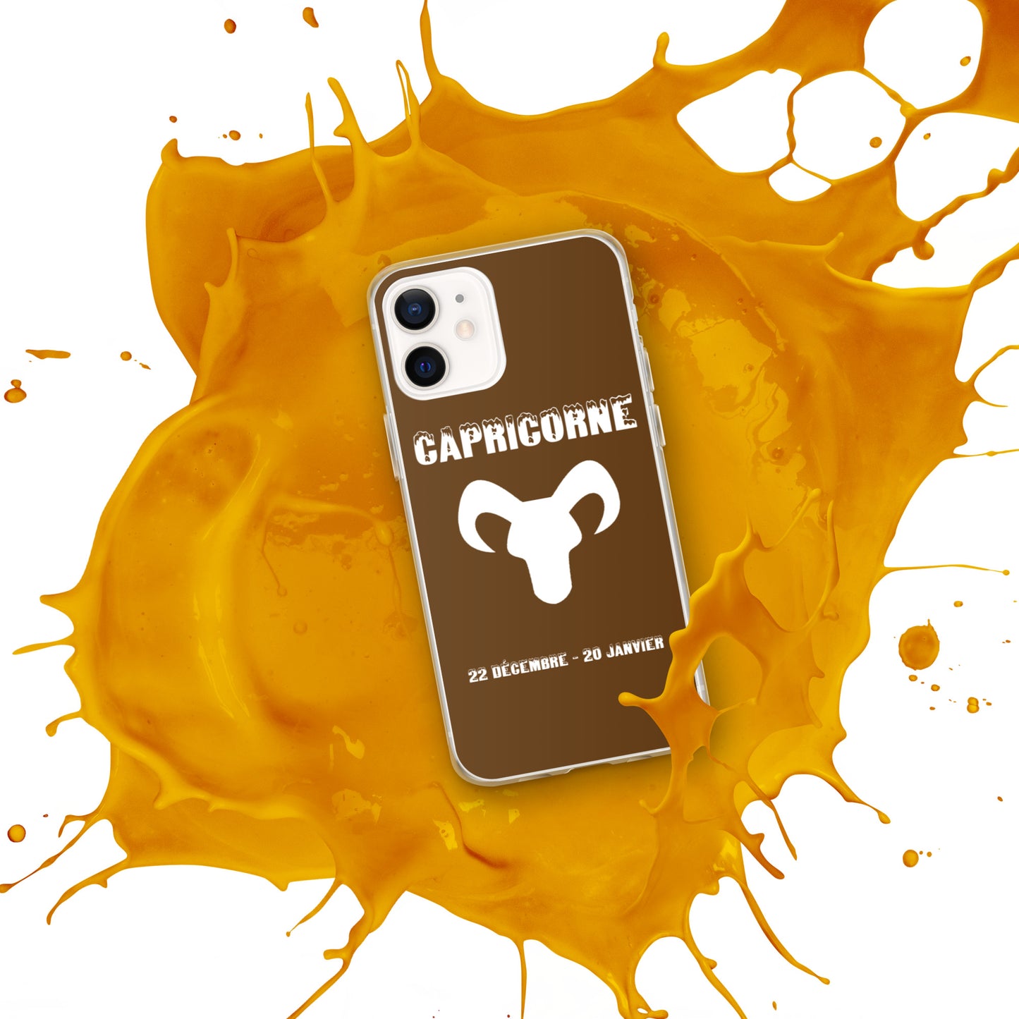 Coque pour iPhone 12-14 - Signe Astro Capricorne