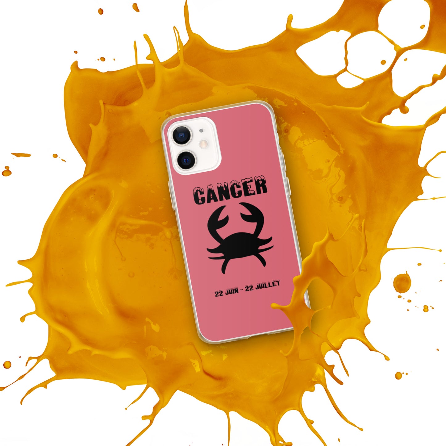 Coque pour iPhone 12-14 - Signe Astro Cancer