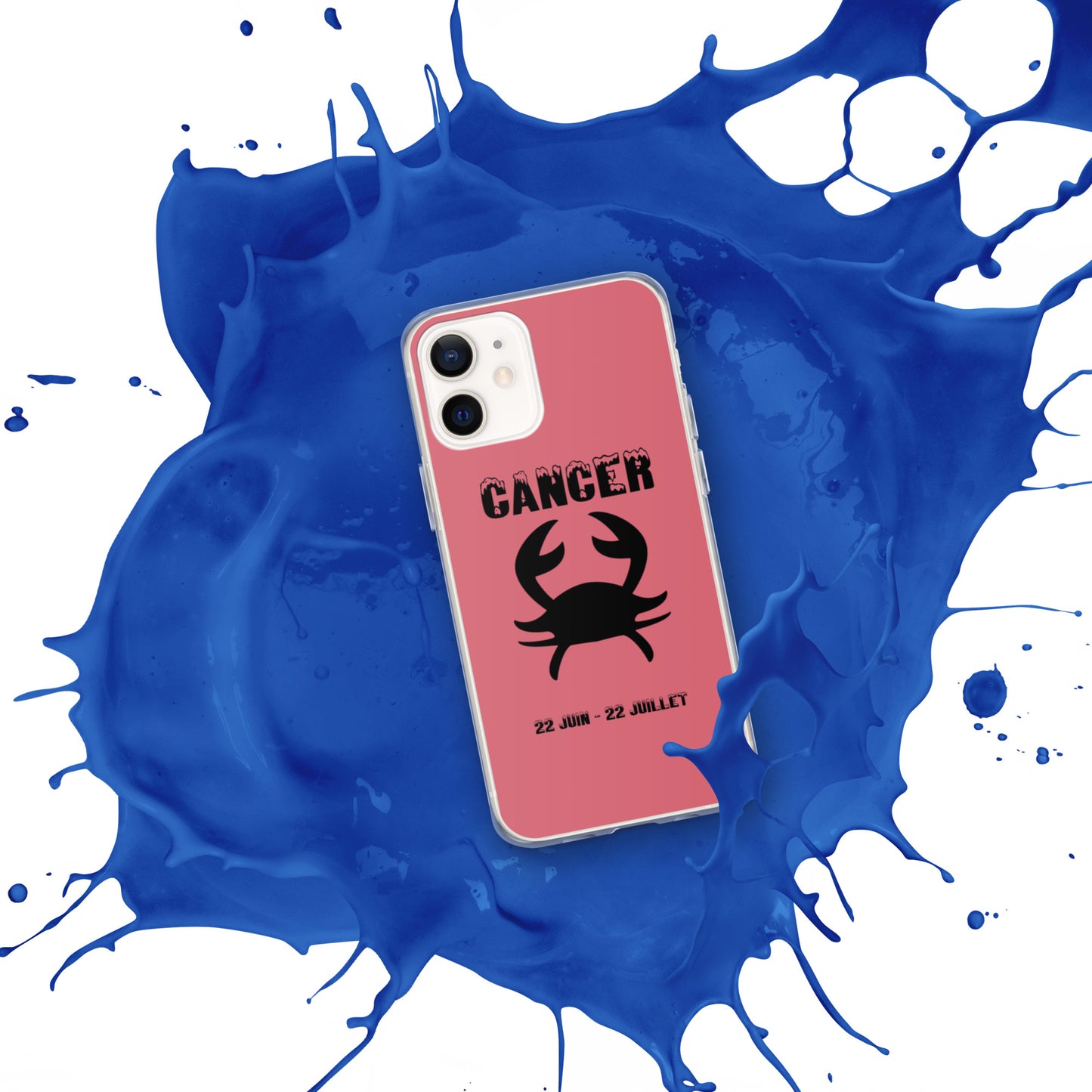 Coque pour iPhone 12-14 - Signe Astro Cancer