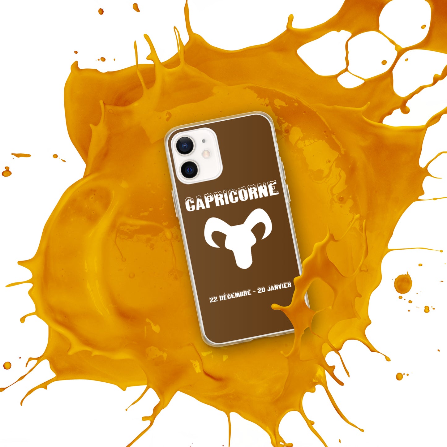 Coque pour iPhone 12-14 - Signe Astro Capricorne