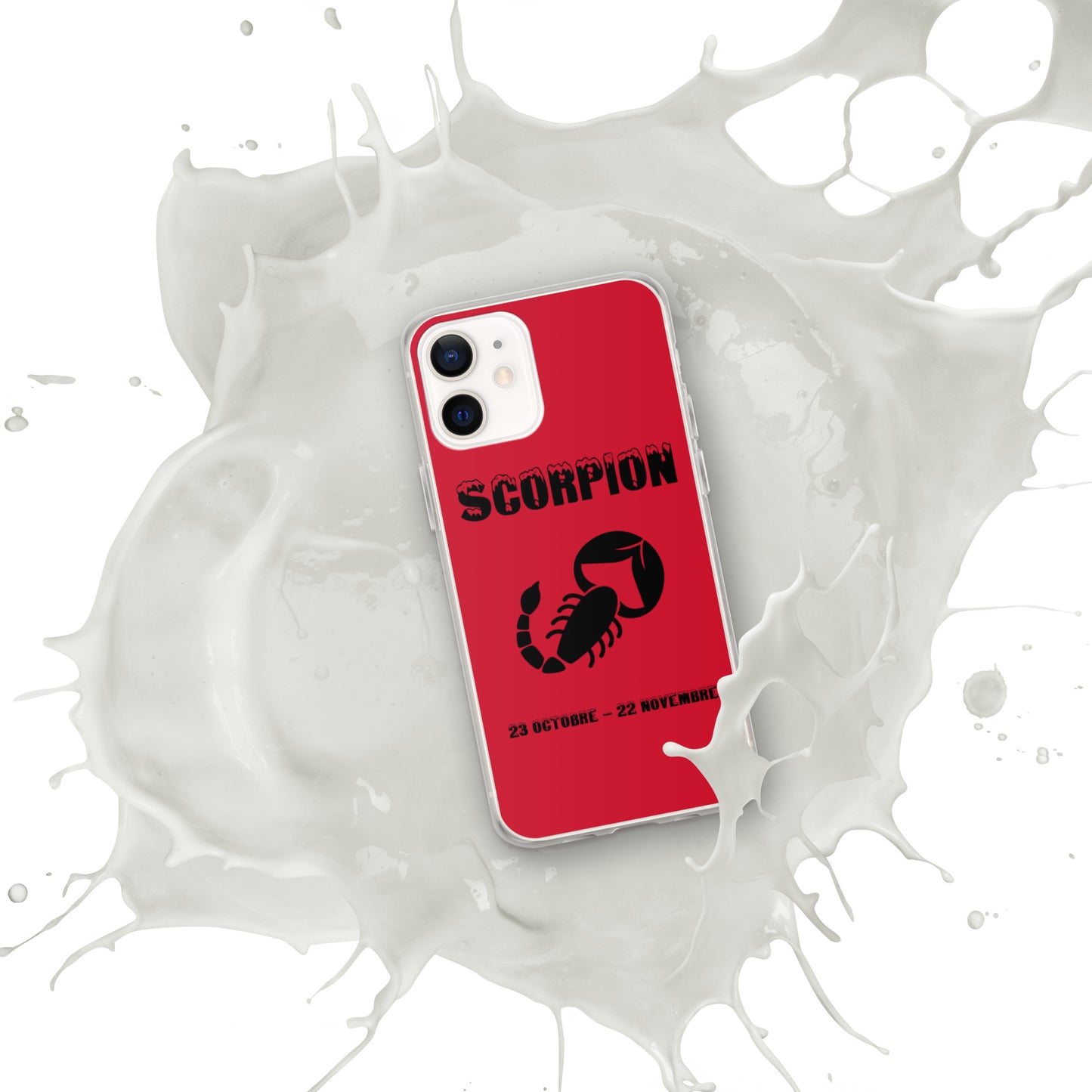 Coque pour iPhone 12-14 - Signe Astro Scorpion