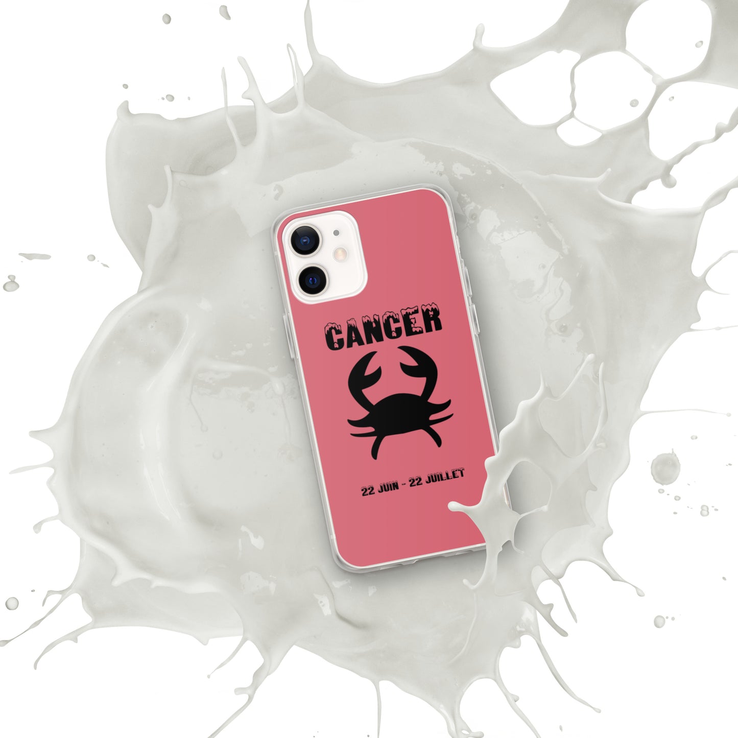 Coque pour iPhone 12-14 - Signe Astro Cancer