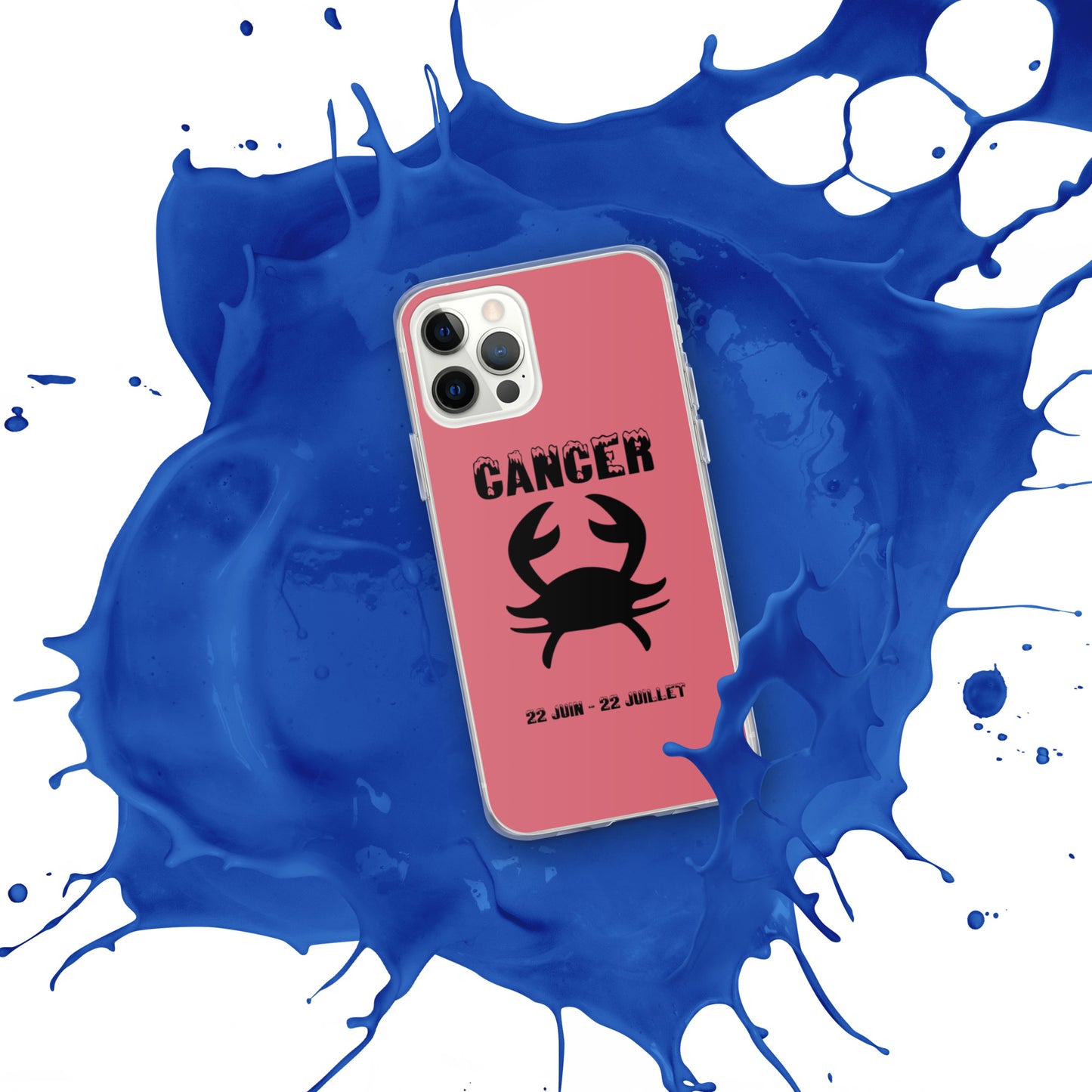 Coque pour iPhone 12-14 - Signe Astro Cancer