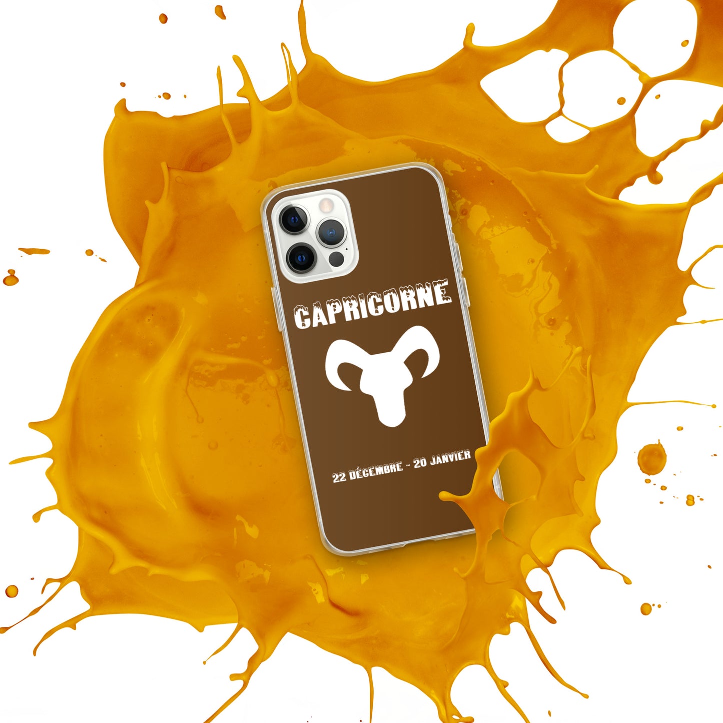 Coque pour iPhone 12-14 - Signe Astro Capricorne