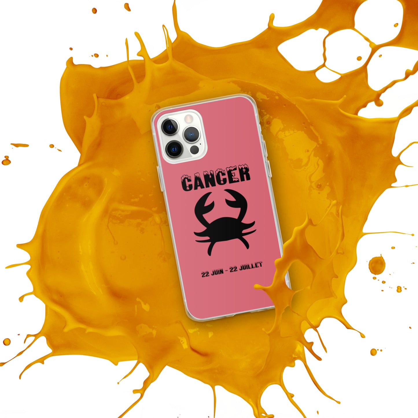 Coque pour iPhone 12-14 - Signe Astro Cancer