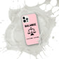 Coque pour iPhone 12-14 - Signe Astro Balance