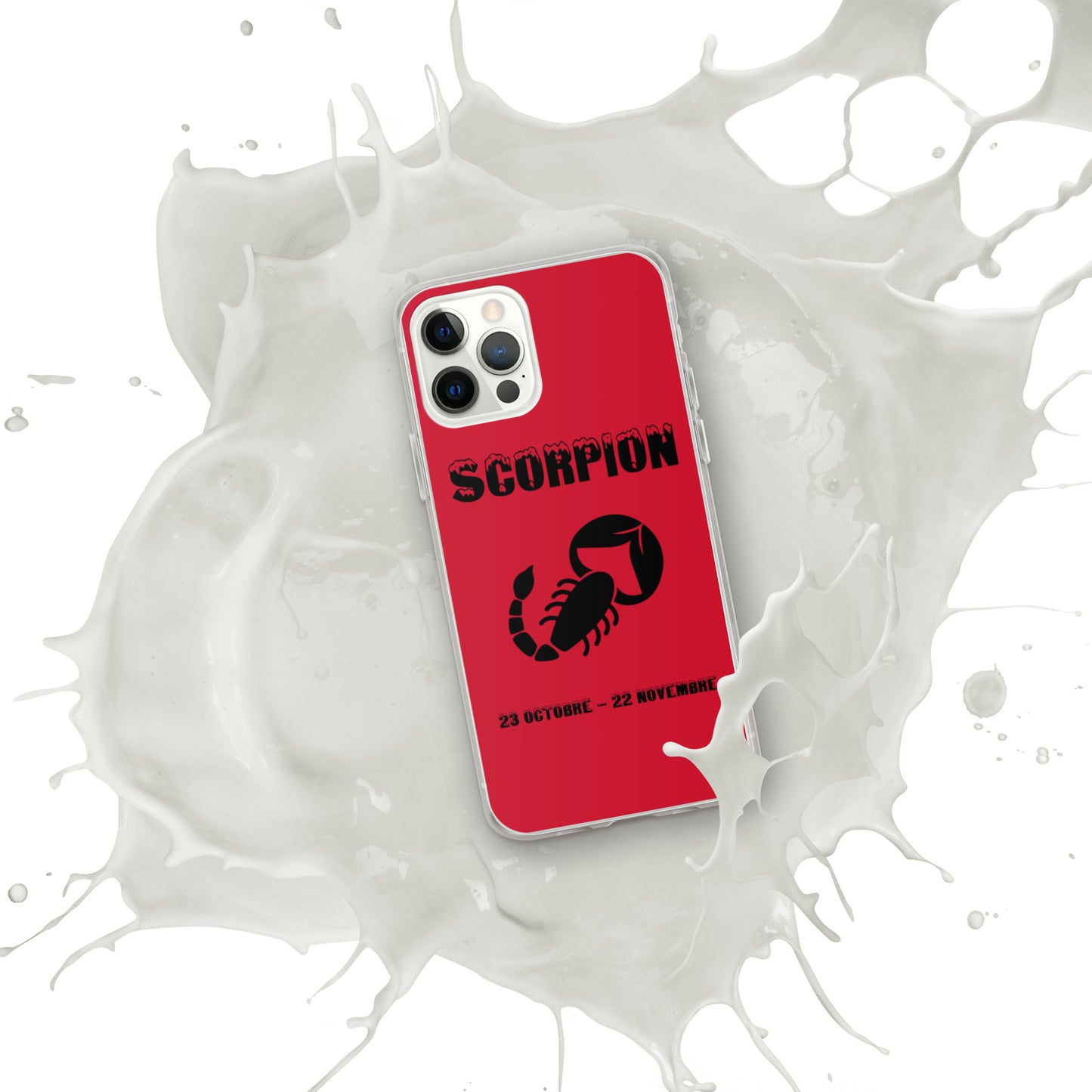 Coque pour iPhone 12-14 - Signe Astro Scorpion