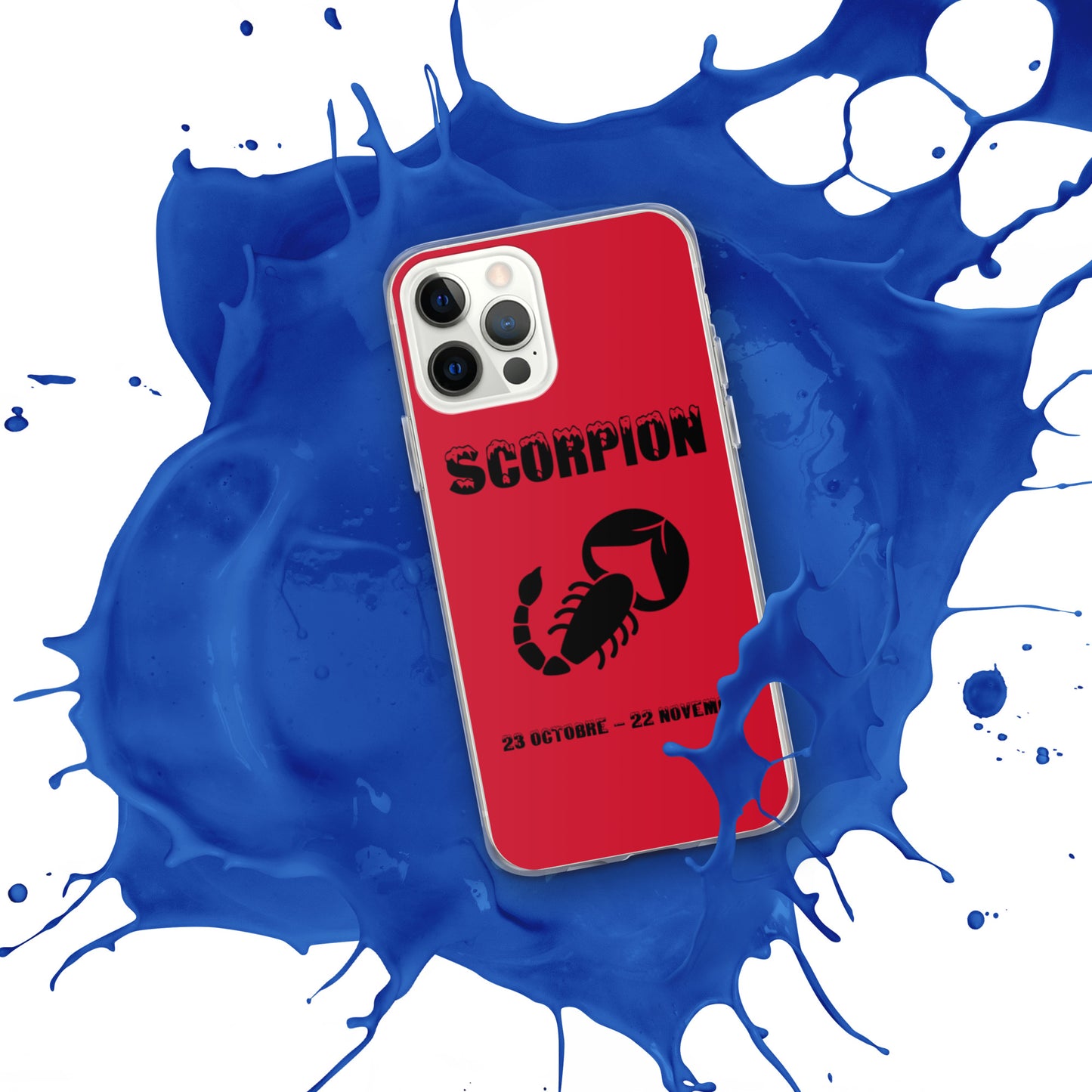 Coque pour iPhone 12-14 - Signe Astro Scorpion