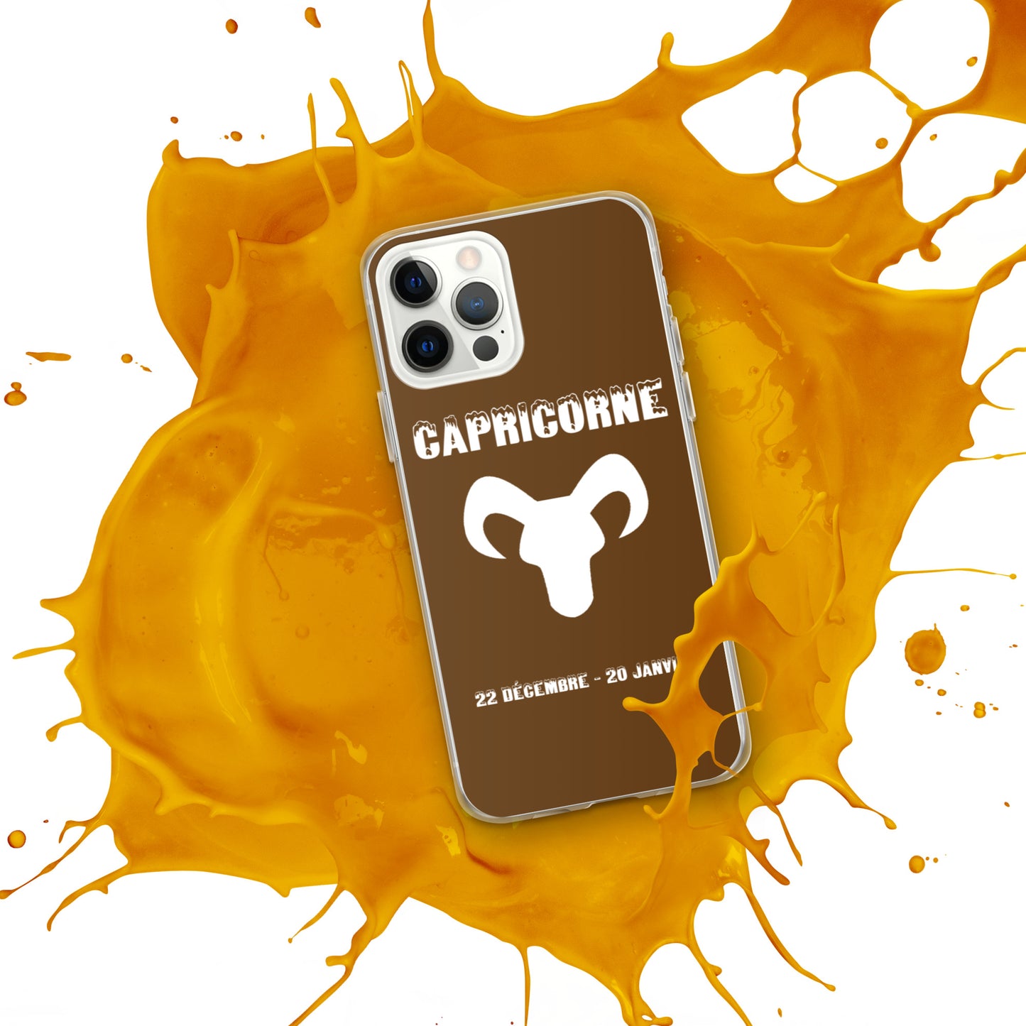 Coque pour iPhone 12-14 - Signe Astro Capricorne