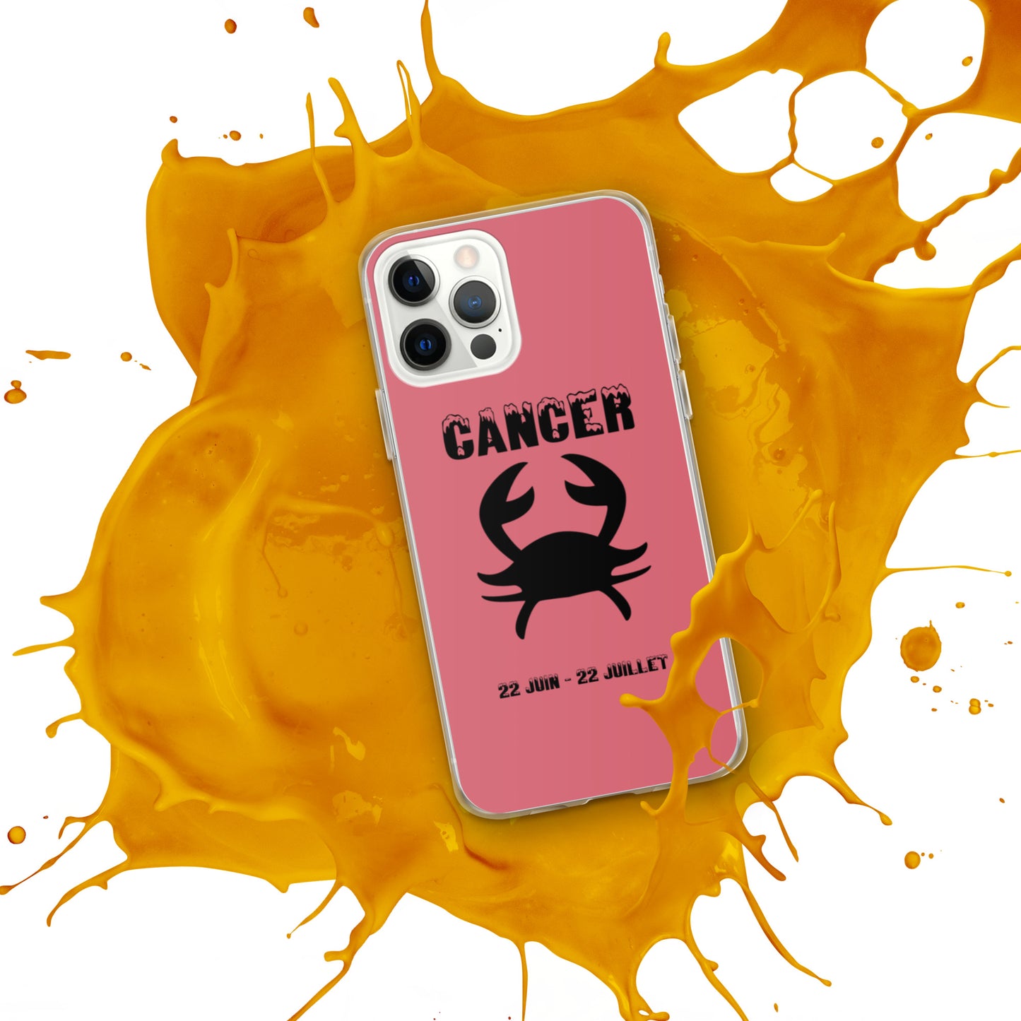 Coque pour iPhone 12-14 - Signe Astro Cancer