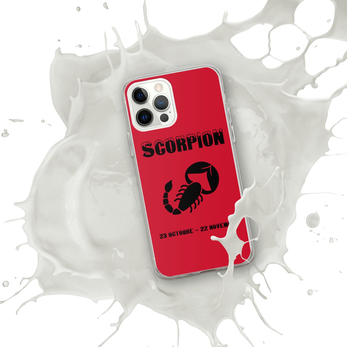 Coque pour iPhone 12-14 - Signe Astro Scorpion